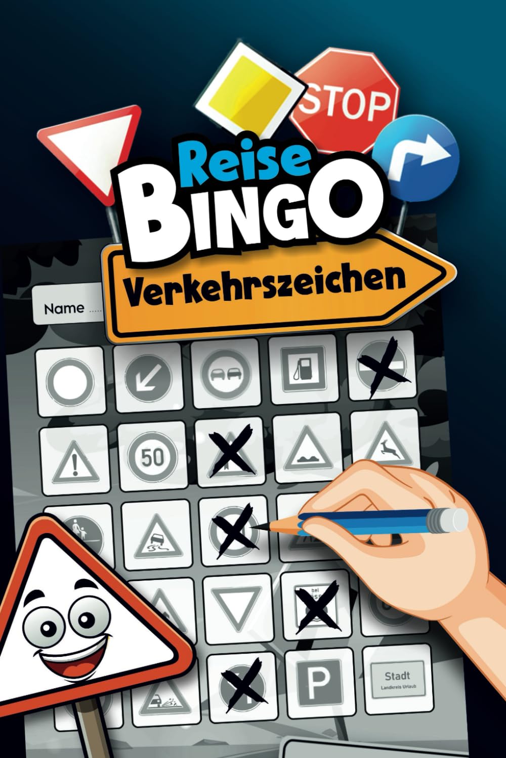 ReiseBingo Verkehrsschilder Buchcover für Kinder